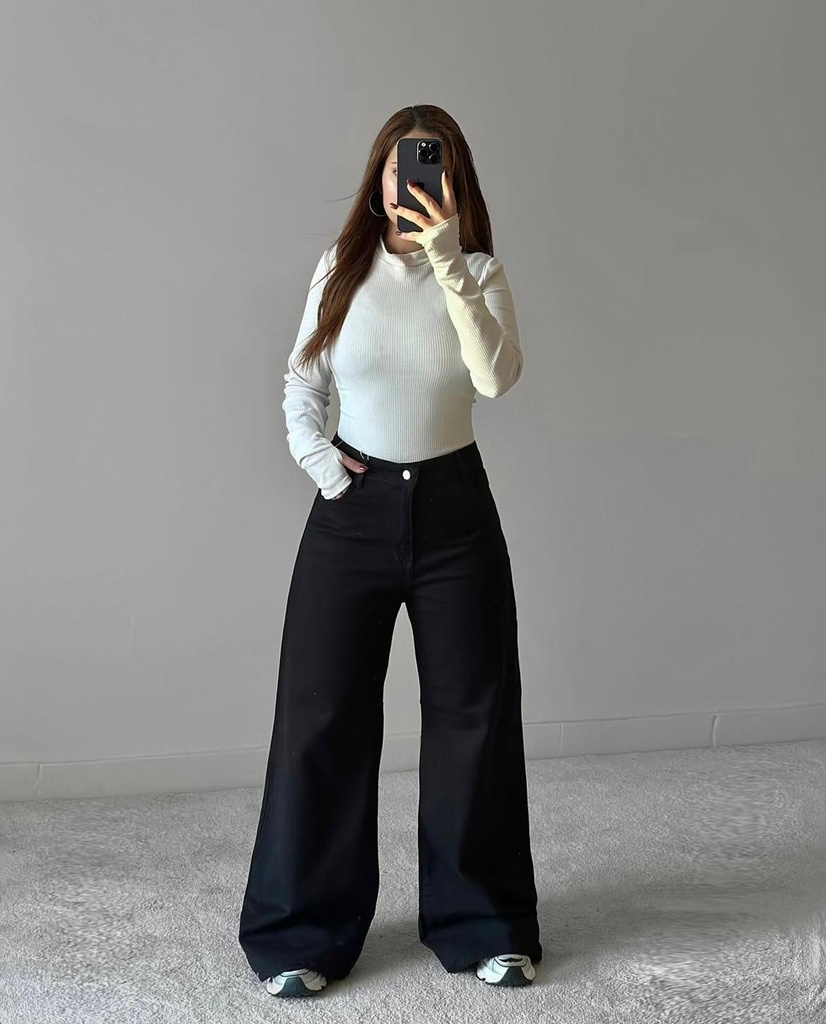 Long Wideleg - Black