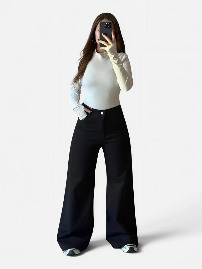 Long Wideleg - Black
