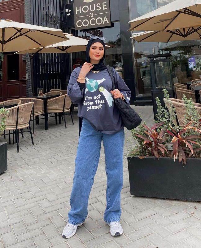 Long Straight - Med Blue