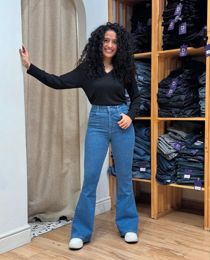 Long Charleston - Med Blue