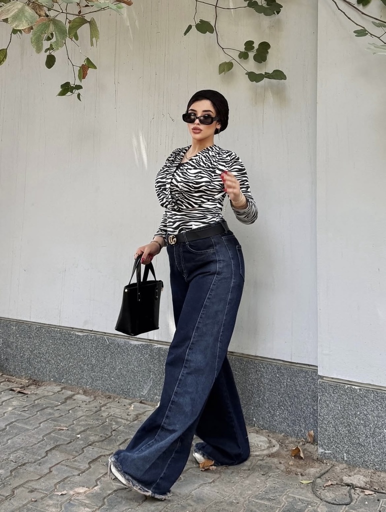 Long Wideleg - 2Track - Navy 