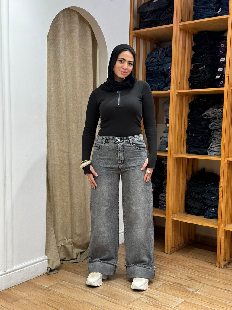 Double Wideleg - Inverted - Light Grey 