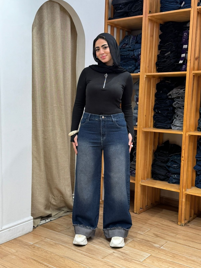 Double Wideleg - Inverted - Navy 