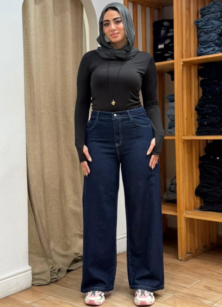 Double Wideleg - Blue Black